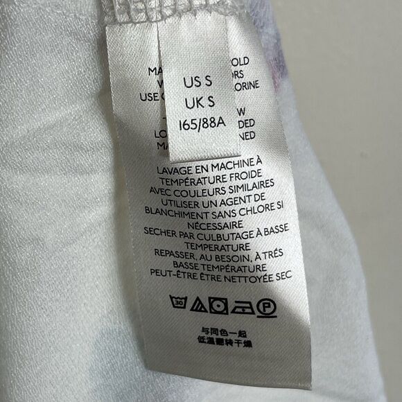 Free People Winter Sun Printed‎ Tunic Mini Dress Women Size Small Oversized Boho - Picture 8 of 16